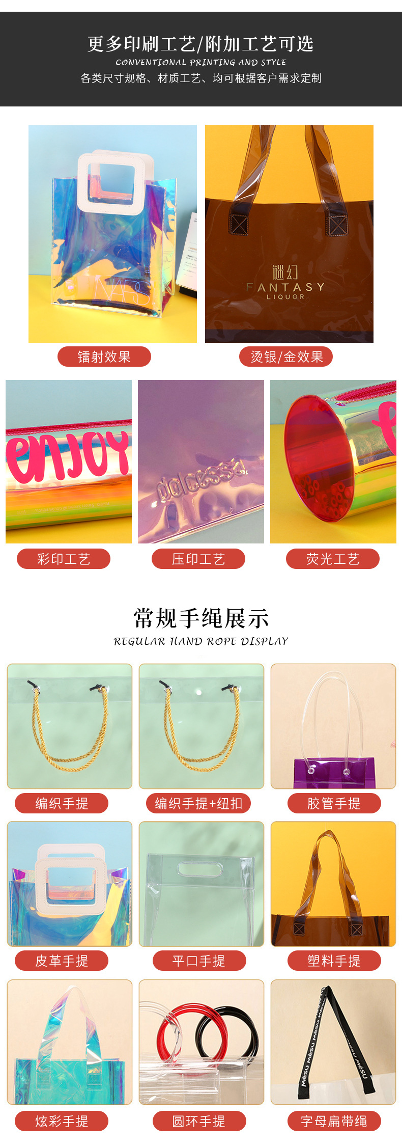 Transparent Cosmetic Bag, Multi-Color Bottle Organizer, Portable Travel Toiletry Bag, Pvc Large-Capacity Storage Bag, Manufacturer Wholesale