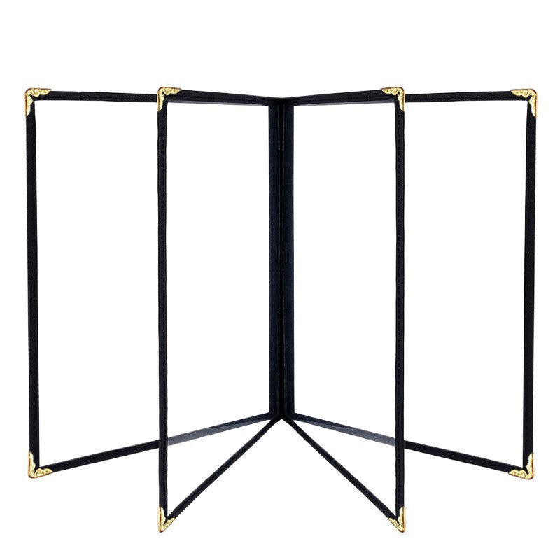 Ordering Book A4 Transparent Menu Book, Loose-Leaf Menu, Chinese Food Menu, 8 Pages, Taibao Mai Menu Book, Pvc Menu Book