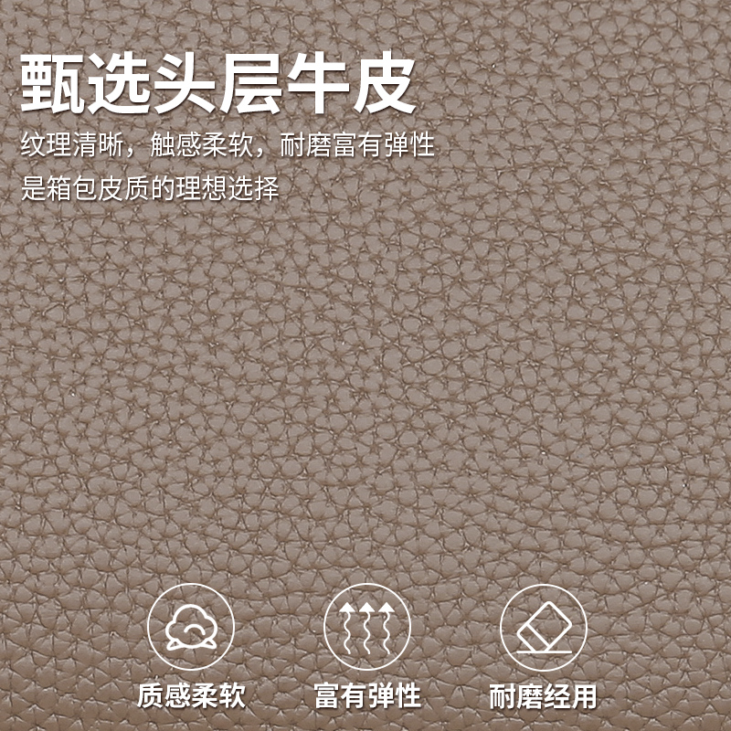 Genuine Leather Wallet for Women, New Large Capacity Coin Purse, Lightweight and Compact, Suitable for Banknotes