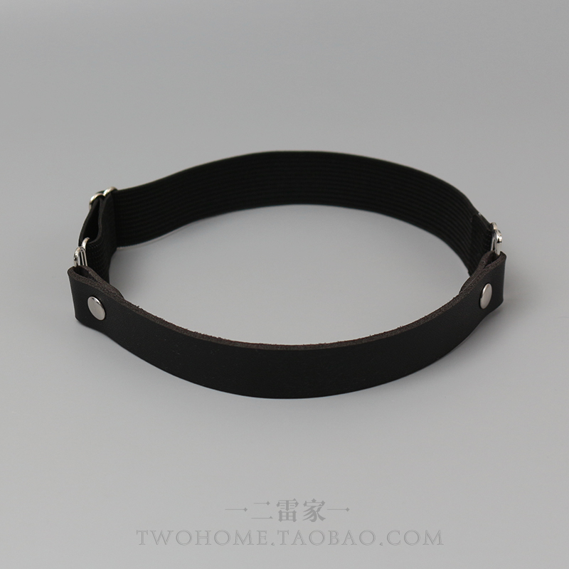 Punk Pu Leather Simple and Stylish Thigh Ring, Adjustable Garter Belt Leg Band, Dark Style Hip-Hop Rock Leg Strap
