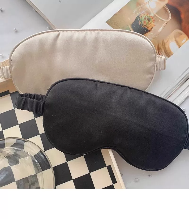 Anti-Silk Eye Mask for Sleeping, Light-Blocking, Summer Fatigue Relief, Ice Compress for Men and Women, Pressure-Sensitive