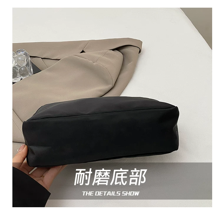 Cosmetic Bag for Women, Portable, New High-End Makeup Brush Holder, Travel Toiletry Bag, Large Capacity for Men