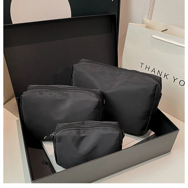 Cosmetic Bag for Women, Portable, New High-End Makeup Brush Holder, Travel Toiletry Bag, Large Capacity for Men
