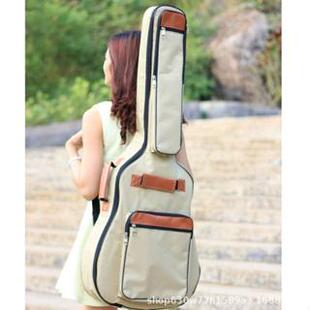 Waterproof electric guitar instrument backpack, heavy-duty double shoulder straps, 600d oxford cloth, extra thick cotton padding