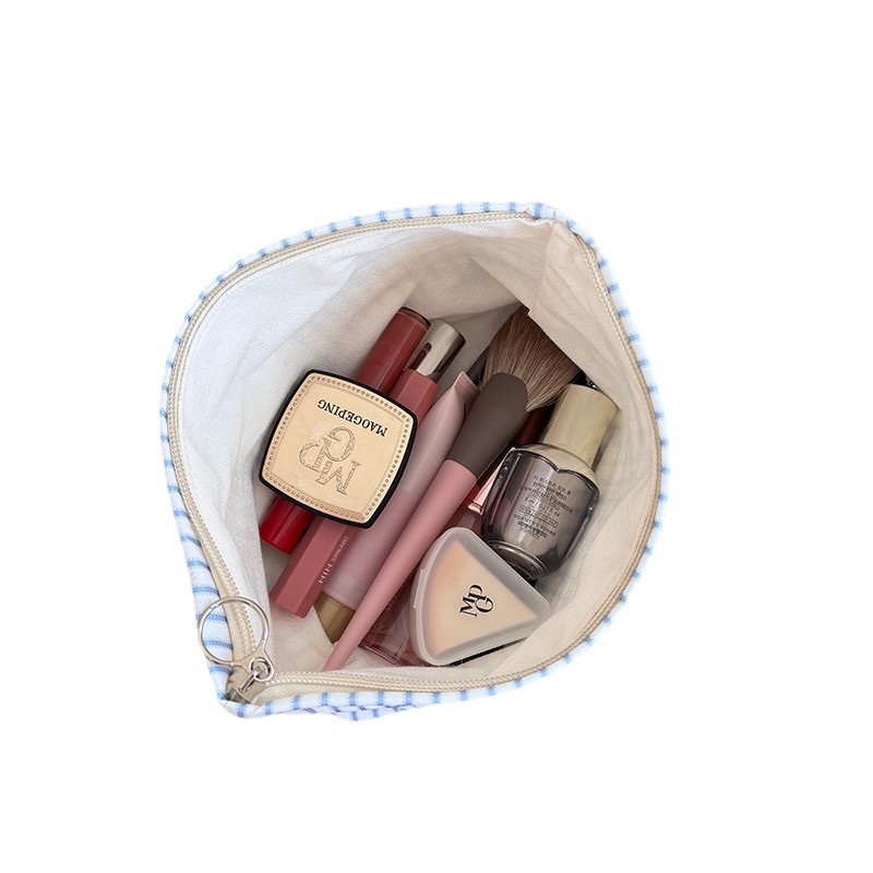 Cosmetic bag women's 2026 new arrival large capacity portable small cosmetics bag travel liner bag large capacity lipstick toiletry bag