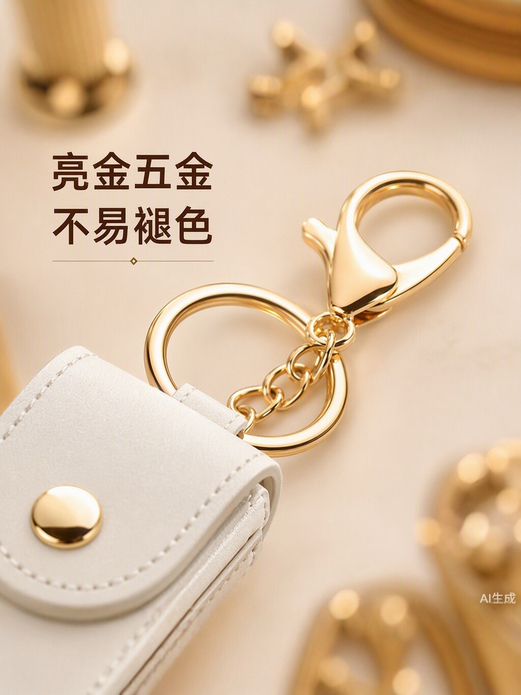 Exquisite pu leather lipstick pouch - portable keychain organizer - available in multiple colors - stylish lipstick case
