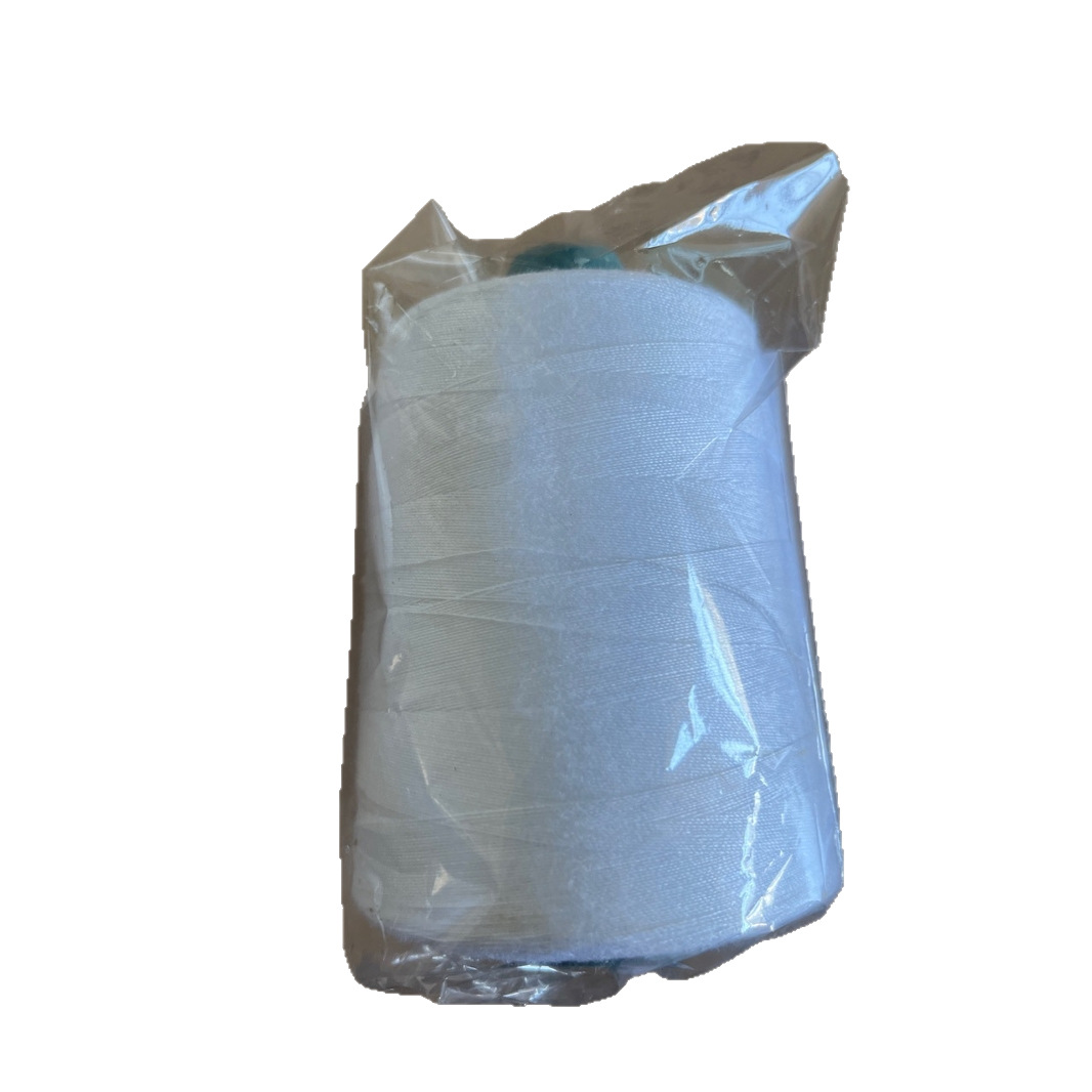 Manufacturer Provides 402 Backpack Cotton Thread, Handbag and Luggage Thread, Bleached 5000Y Sewing Thread, Durable