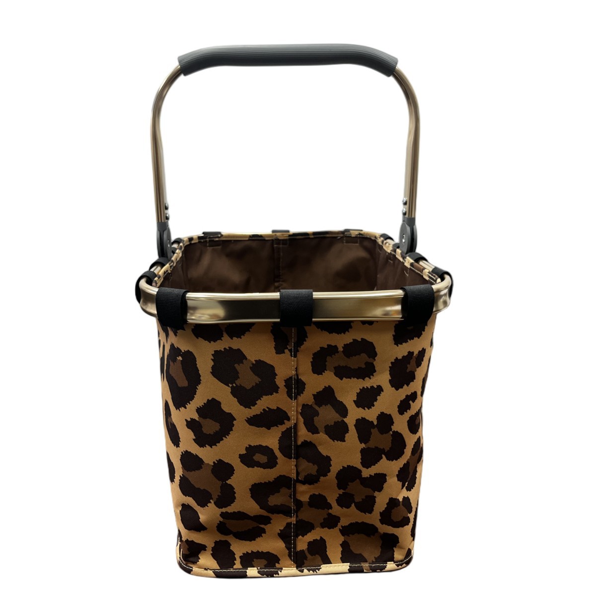 Large Capacity Grey Basket Bag Portable Picnic Bag Outdoor Camping Picnic Portable Belt Durable