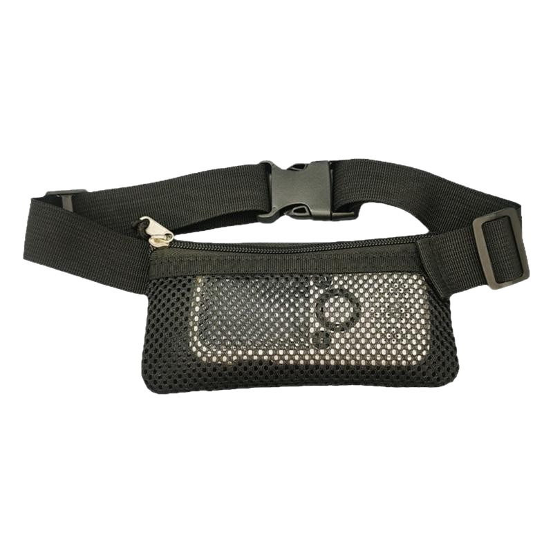 Hollow Breathable Learning Machine Crossbody Waist Bag Mesh Repeater Story Machine Listening Device Pouch Breathable and Lightweight