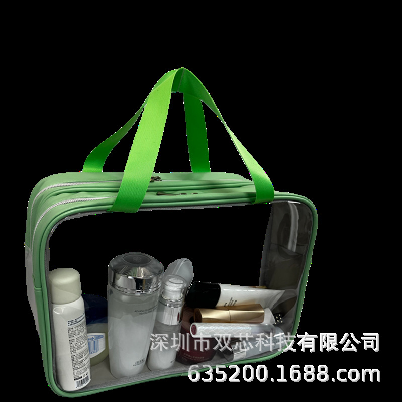 Factory Direct Sales Toiletry Bag Cosmetics Storage Bag Travel Underwear Storage Bag Dry and Wet Separation