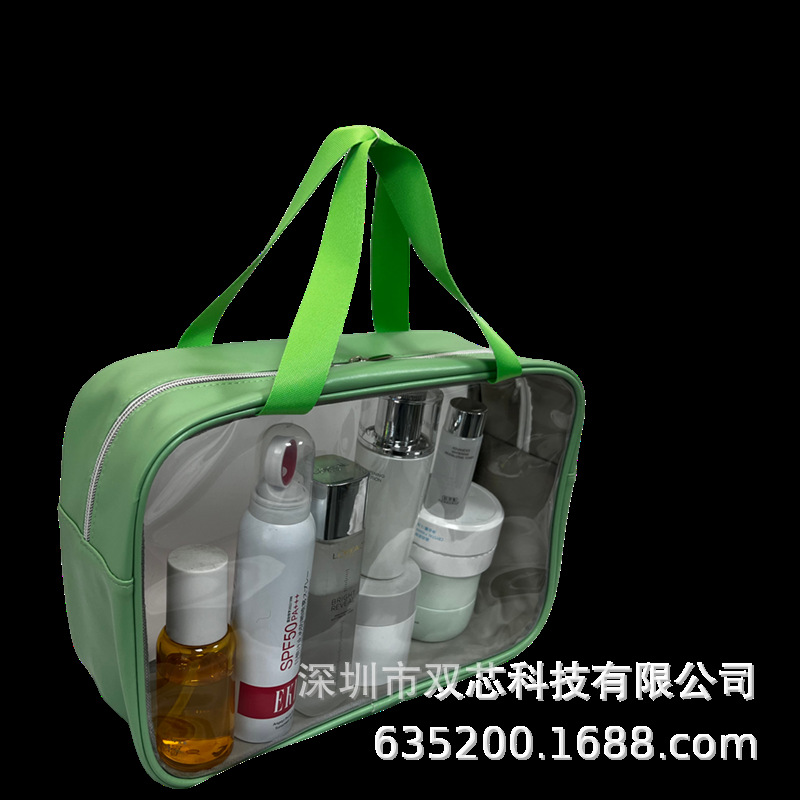 Factory Direct Sales Toiletry Bag Cosmetics Storage Bag Travel Underwear Storage Bag Dry and Wet Separation
