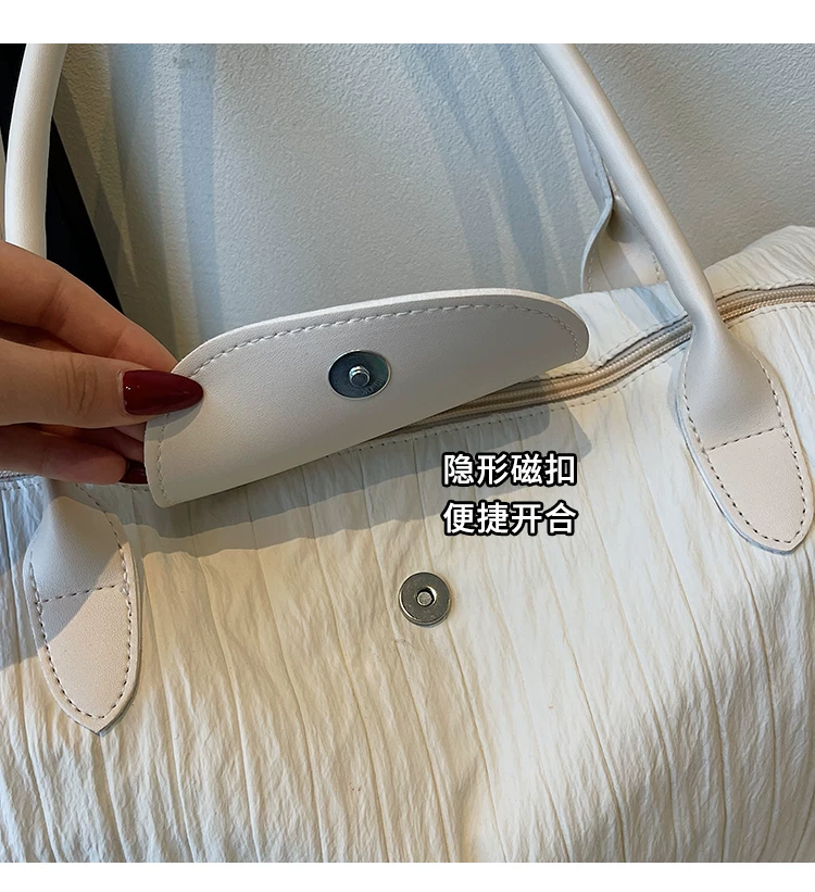 Large-Capacity Short-Distance Commuting Travel Bag, Women's Luggage Bag, Shoulder Bag, Maternity Bag, Gym Bag, Backpack, Portable and Waterproof