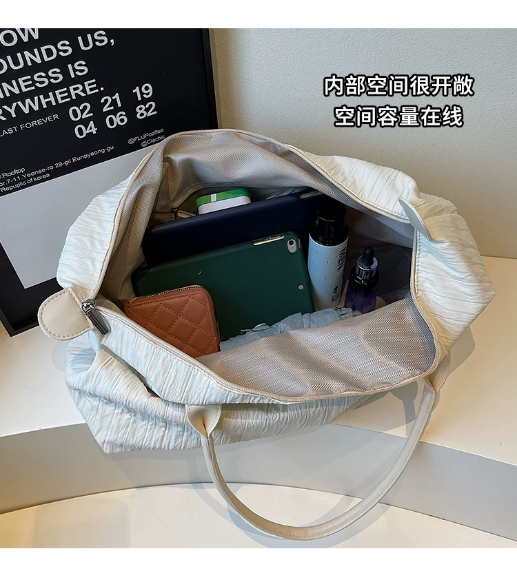 Large-Capacity Short-Distance Commuting Travel Bag, Women's Luggage Bag, Shoulder Bag, Maternity Bag, Gym Bag, Backpack, Portable and Waterproof