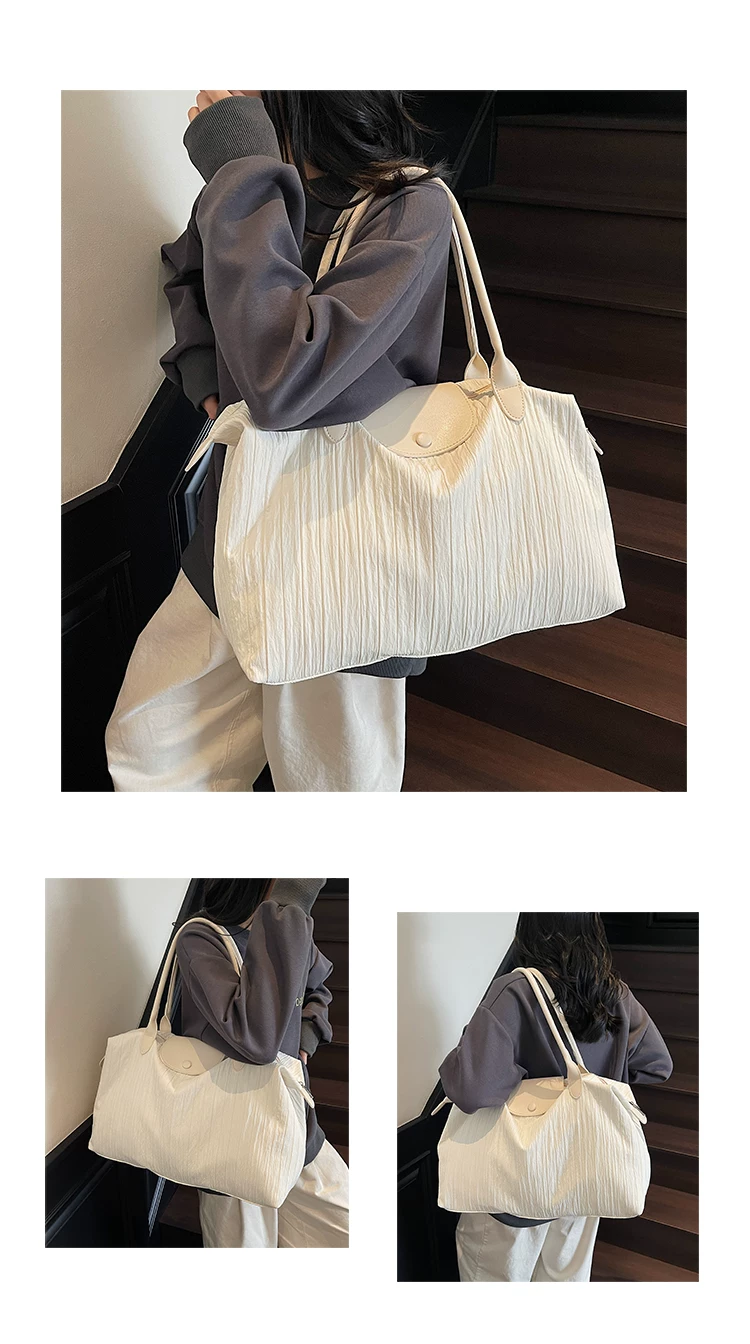 Large-Capacity Short-Distance Commuting Travel Bag, Women's Luggage Bag, Shoulder Bag, Maternity Bag, Gym Bag, Backpack, Portable and Waterproof