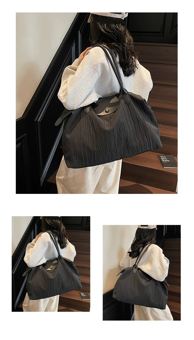 Large-Capacity Short-Distance Commuting Travel Bag, Women's Luggage Bag, Shoulder Bag, Maternity Bag, Gym Bag, Backpack, Portable and Waterproof