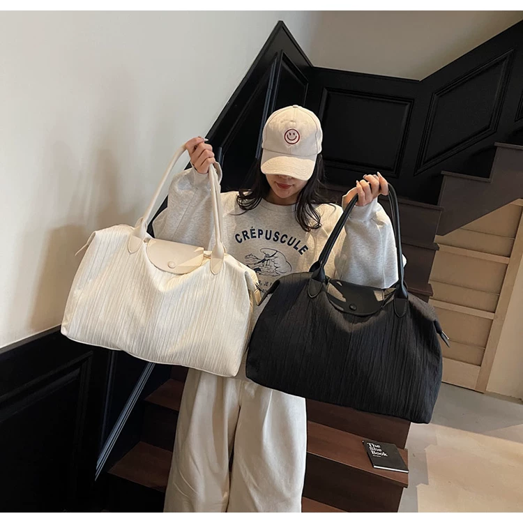 Large-Capacity Short-Distance Commuting Travel Bag, Women's Luggage Bag, Shoulder Bag, Maternity Bag, Gym Bag, Backpack, Portable and Waterproof