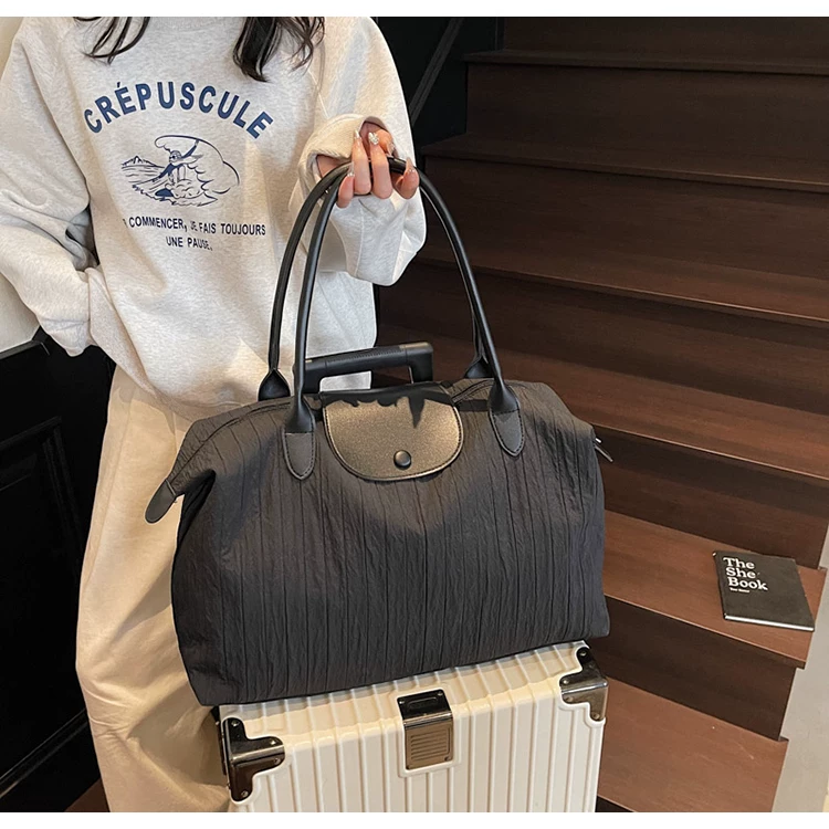 Large-Capacity Short-Distance Commuting Travel Bag, Women's Luggage Bag, Shoulder Bag, Maternity Bag, Gym Bag, Backpack, Portable and Waterproof