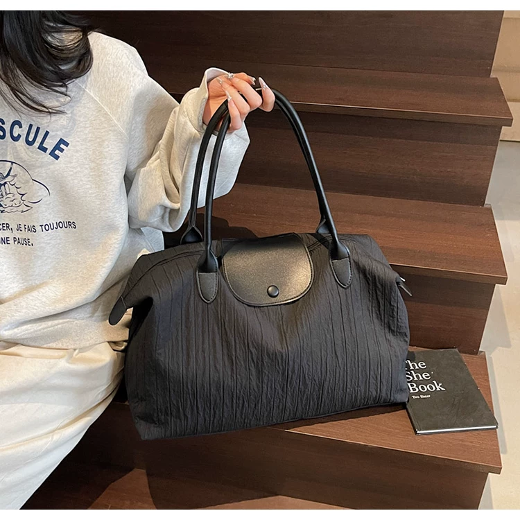 Large-Capacity Short-Distance Commuting Travel Bag, Women's Luggage Bag, Shoulder Bag, Maternity Bag, Gym Bag, Backpack, Portable and Waterproof