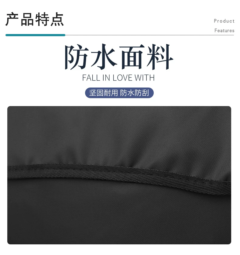 Universal Aircraft Wheel Stacked Trolley Bag Waterproof Fabric Portable Lightweight Travel Bag Trolley Short-Distance Travel Universal