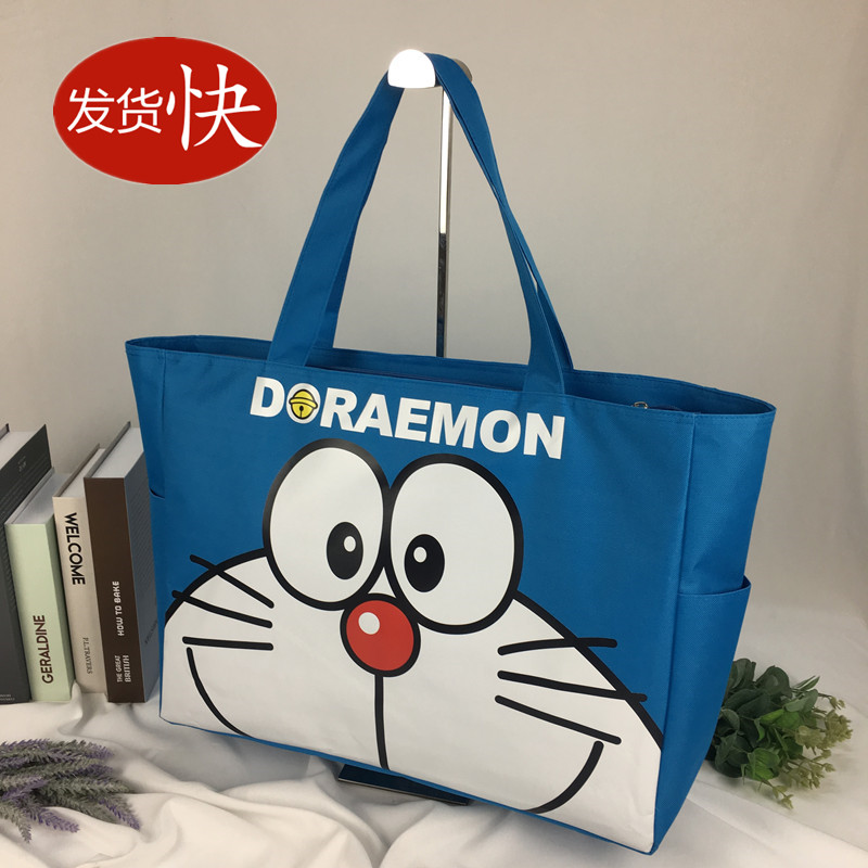 Travel Women's Extra-Large Capacity Fashionable Shoulder Tote Stackable Shopping Eco-Friendly Canvas Luggage Bag Storage