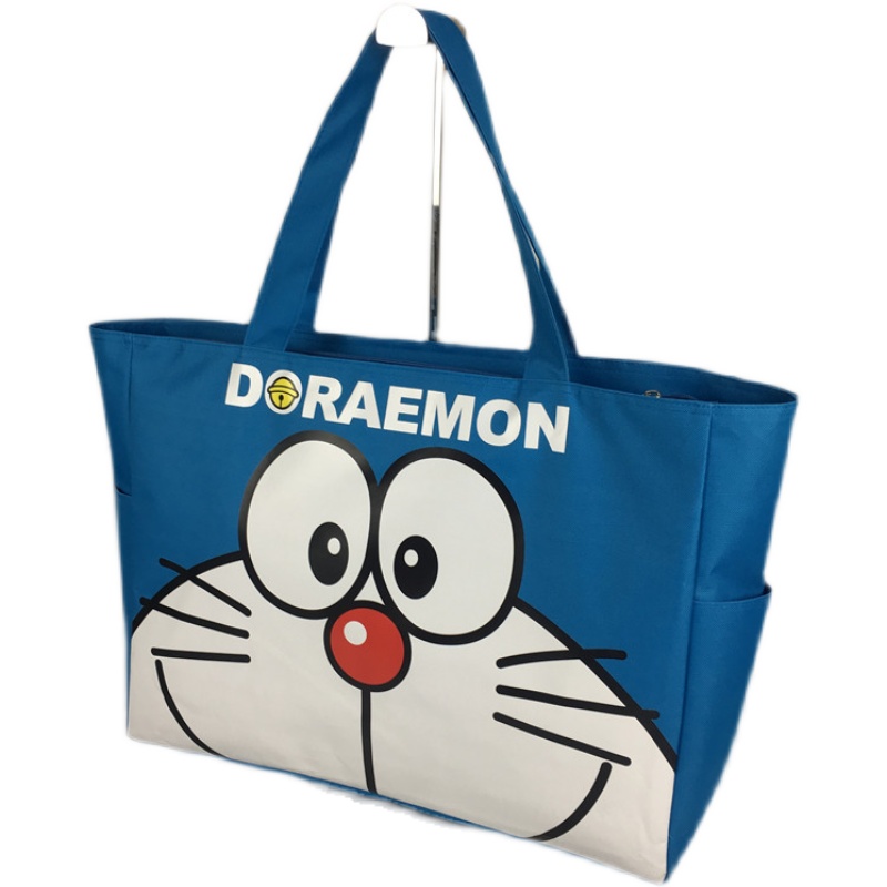 Travel Women's Extra-Large Capacity Fashionable Shoulder Tote Stackable Shopping Eco-Friendly Canvas Luggage Bag Storage
