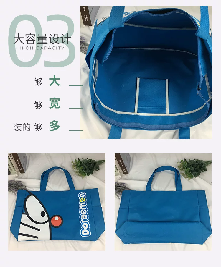 Travel Women's Extra-Large Capacity Fashionable Shoulder Tote Stackable Shopping Eco-Friendly Canvas Luggage Bag Storage