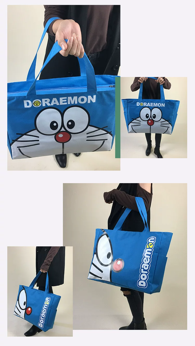 Travel Women's Extra-Large Capacity Fashionable Shoulder Tote Stackable Shopping Eco-Friendly Canvas Luggage Bag Storage