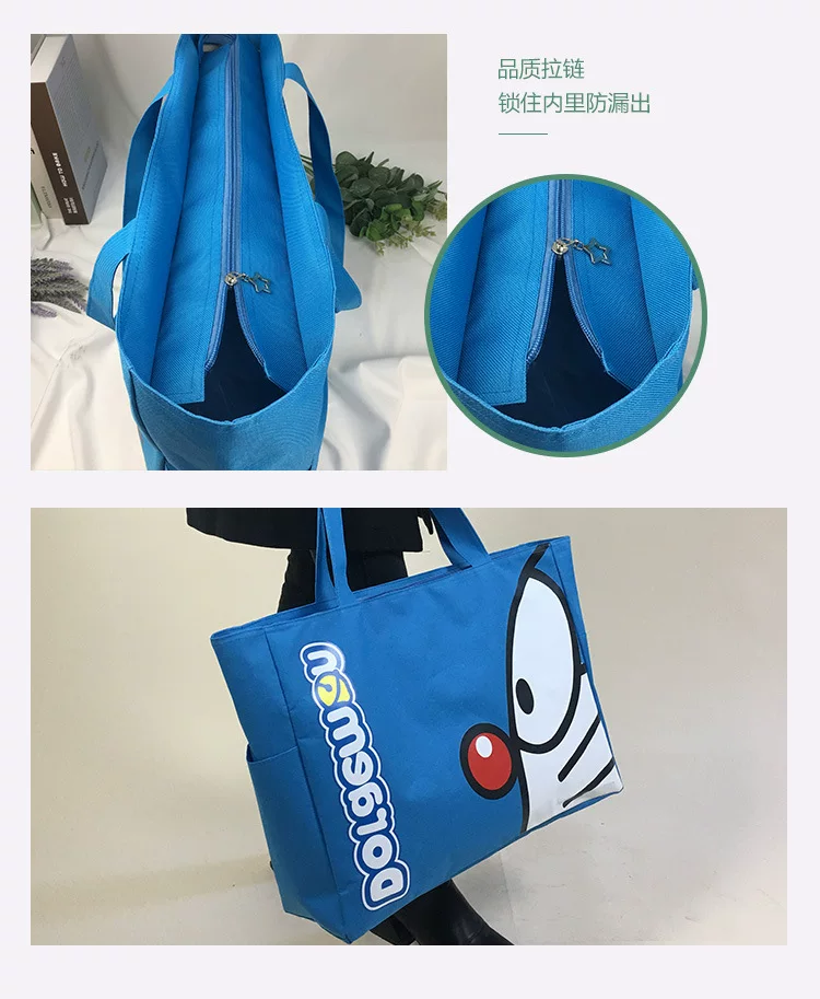 Travel Women's Extra-Large Capacity Fashionable Shoulder Tote Stackable Shopping Eco-Friendly Canvas Luggage Bag Storage
