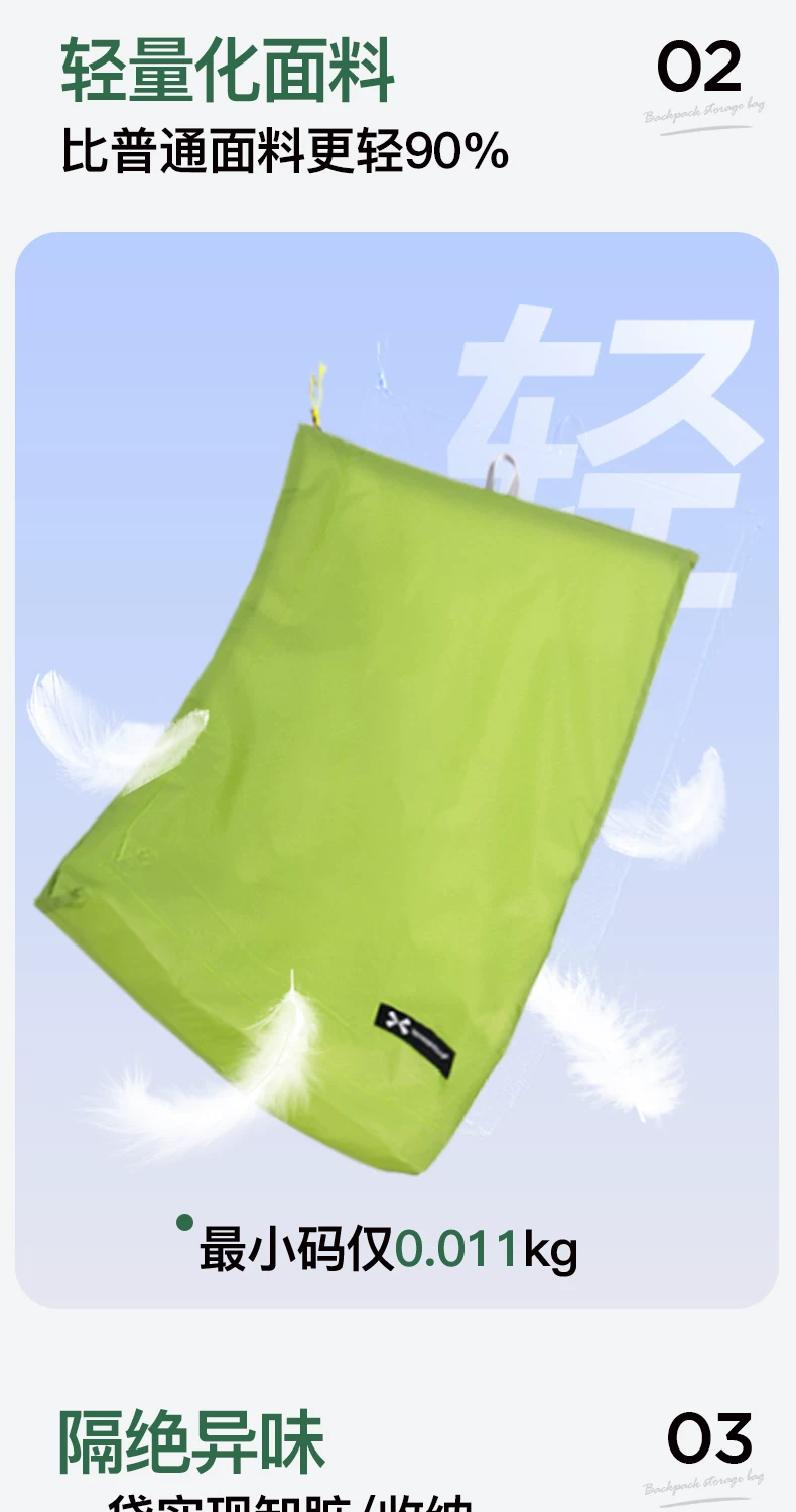 Travel Waterproof Backpack Travel Packaging Large Capacity Toiletry Bag Luggage Portable Dirty Clothes