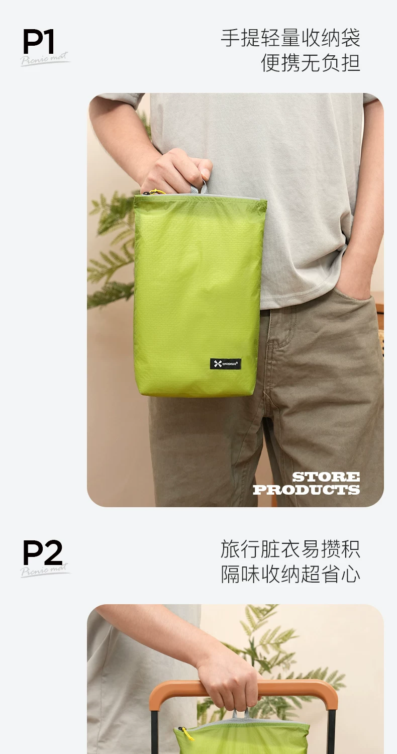 Travel Waterproof Backpack Travel Packaging Large Capacity Toiletry Bag Luggage Portable Dirty Clothes