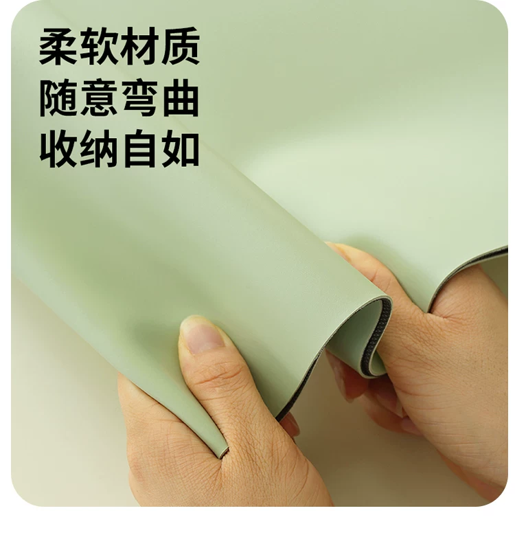 Student Writing Pad Pu Leather Soft Pad Pure Color Exam Desktop Primary School Student Painting Writing Pad Calligraphy Pad