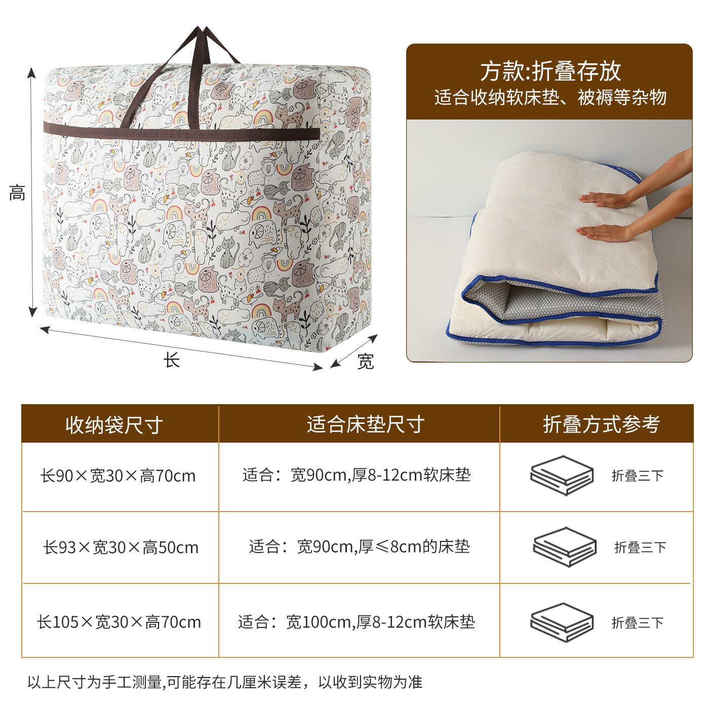 Mattress, Carpet, Mat, Storage, Outdoor Travel, Portable, Separate Packaging, Earphones, Data Cables, Medicine, Makeup, Waterproof, Change