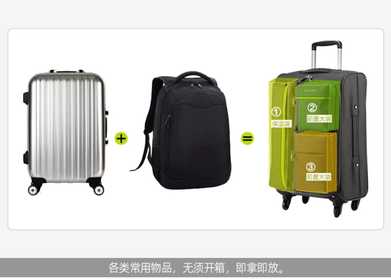 Luna Classic Oxford Cloth Suitcase Large Capacity Canvas Trolley Case 8inch Suitcase Women's and Men's Suitcase