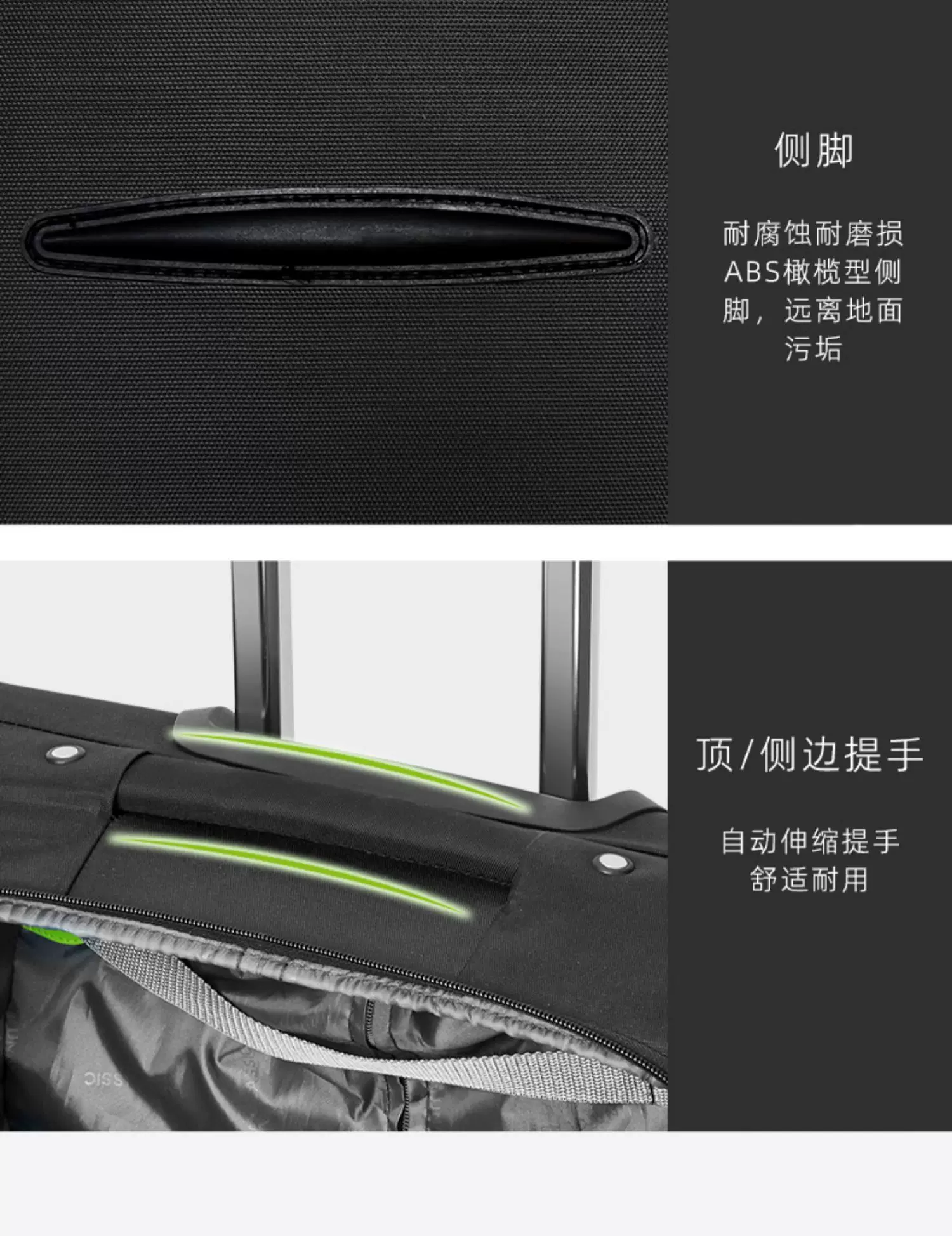 Luna Classic Oxford Cloth Suitcase Large Capacity Canvas Trolley Case 8inch Suitcase Women's and Men's Suitcase