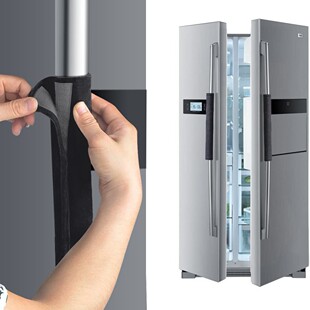 Amazon New Product Refrigerator Door Handle Cover Shopping Cart Dust Cover Supermarket Shopping Cart Handle Cover Utility Cart Cover