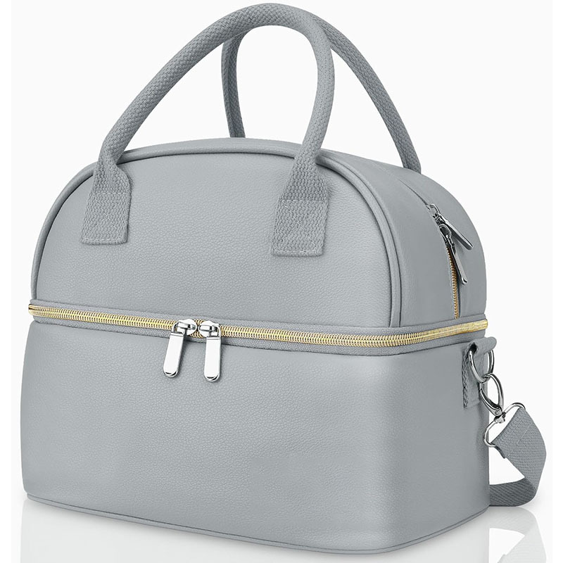Amazon's Best-Selling Insulated Ice Bag, Portable Double-Layer Lunch Bag for Office Workers, Outdoor Picnic Camping Style Cooler Bag