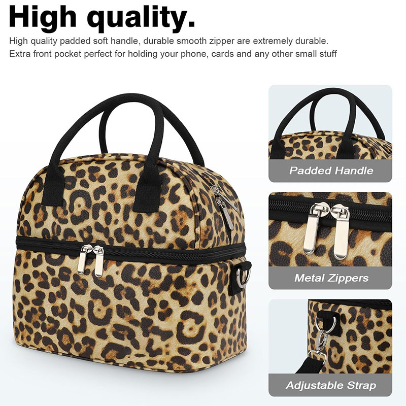 Amazon's Best-Selling Insulated Ice Bag, Portable Double-Layer Lunch Bag for Office Workers, Outdoor Picnic Camping Style Cooler Bag