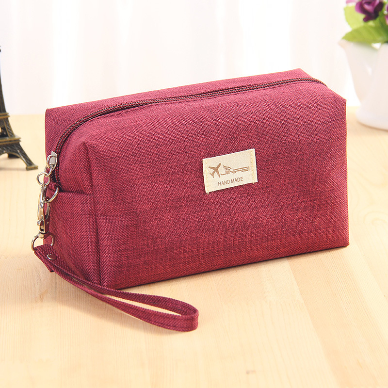 Korean Cosmetic Bag, Small Portable Cosmetic Storage, Large Capacity Travel Cosmetic Bag, Cloth Bag, Waterproof