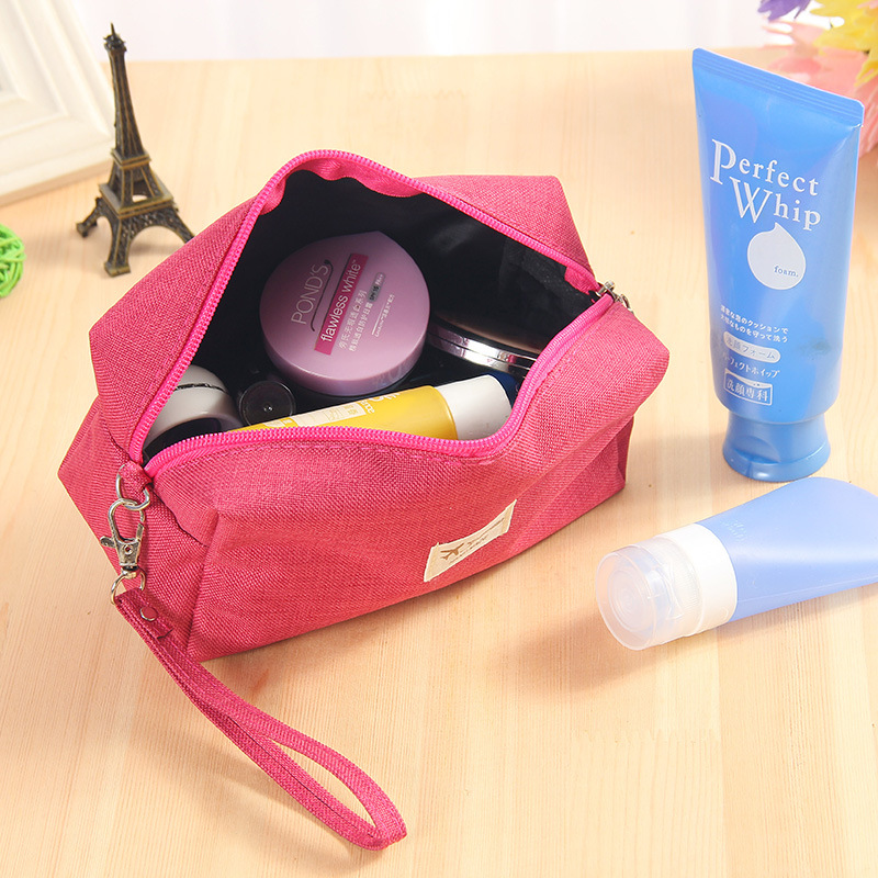 Korean Cosmetic Bag, Small Portable Cosmetic Storage, Large Capacity Travel Cosmetic Bag, Cloth Bag, Waterproof