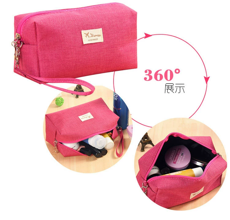 Korean Cosmetic Bag, Small Portable Cosmetic Storage, Large Capacity Travel Cosmetic Bag, Cloth Bag, Waterproof