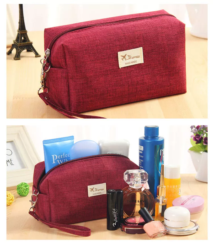 Korean Cosmetic Bag, Small Portable Cosmetic Storage, Large Capacity Travel Cosmetic Bag, Cloth Bag, Waterproof