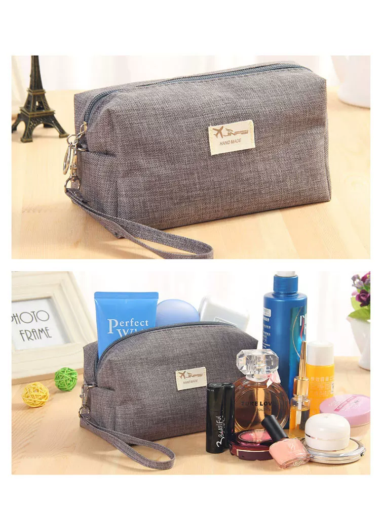 Korean Cosmetic Bag, Small Portable Cosmetic Storage, Large Capacity Travel Cosmetic Bag, Cloth Bag, Waterproof