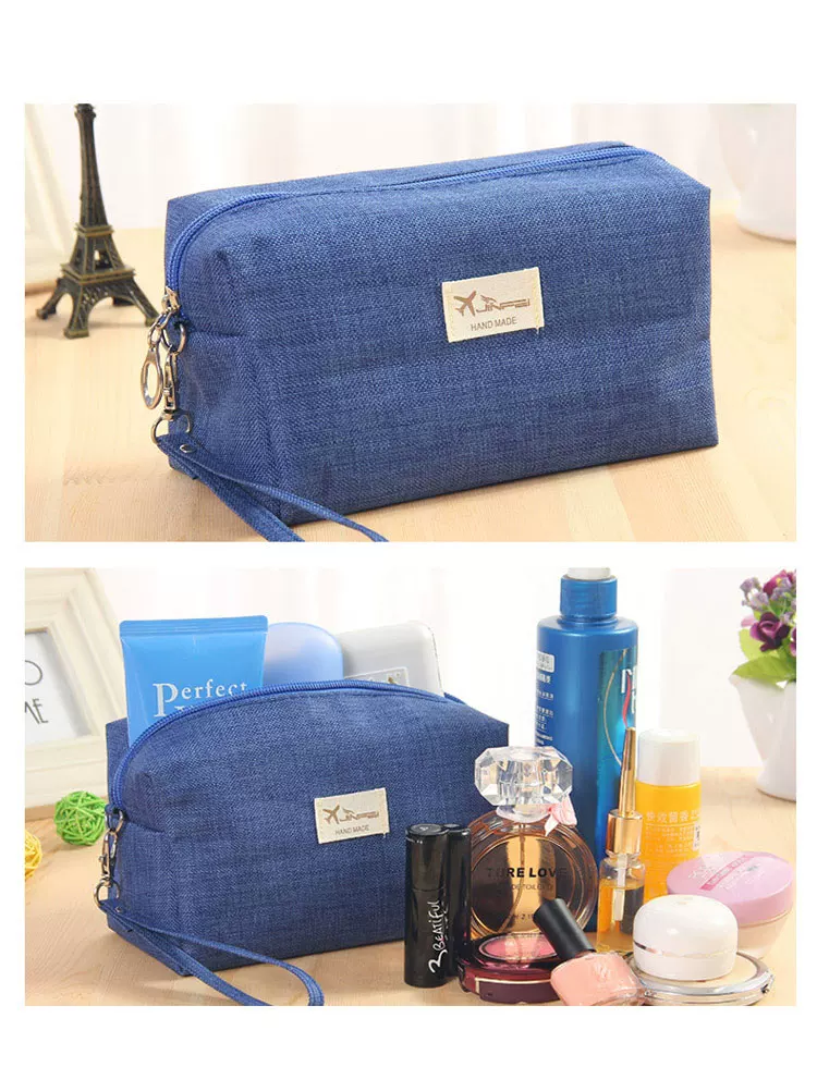 Korean Cosmetic Bag, Small Portable Cosmetic Storage, Large Capacity Travel Cosmetic Bag, Cloth Bag, Waterproof