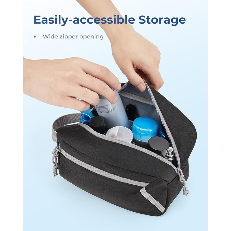 Cross-Border New Travel Toiletry Bag for Men and Women, Large-Capacity Portable Cosmetic Bag, Waterproof Bath Storage Bag