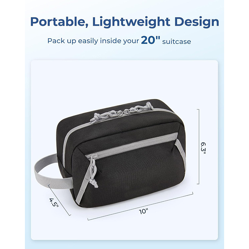 Cross-Border New Travel Toiletry Bag for Men and Women, Large-Capacity Portable Cosmetic Bag, Waterproof Bath Storage Bag
