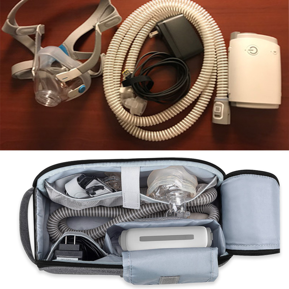 Cross-Border Household Breathing Atomization Accessories Cosmetics Bag Travel Satchel Handbag Ventilator Storage