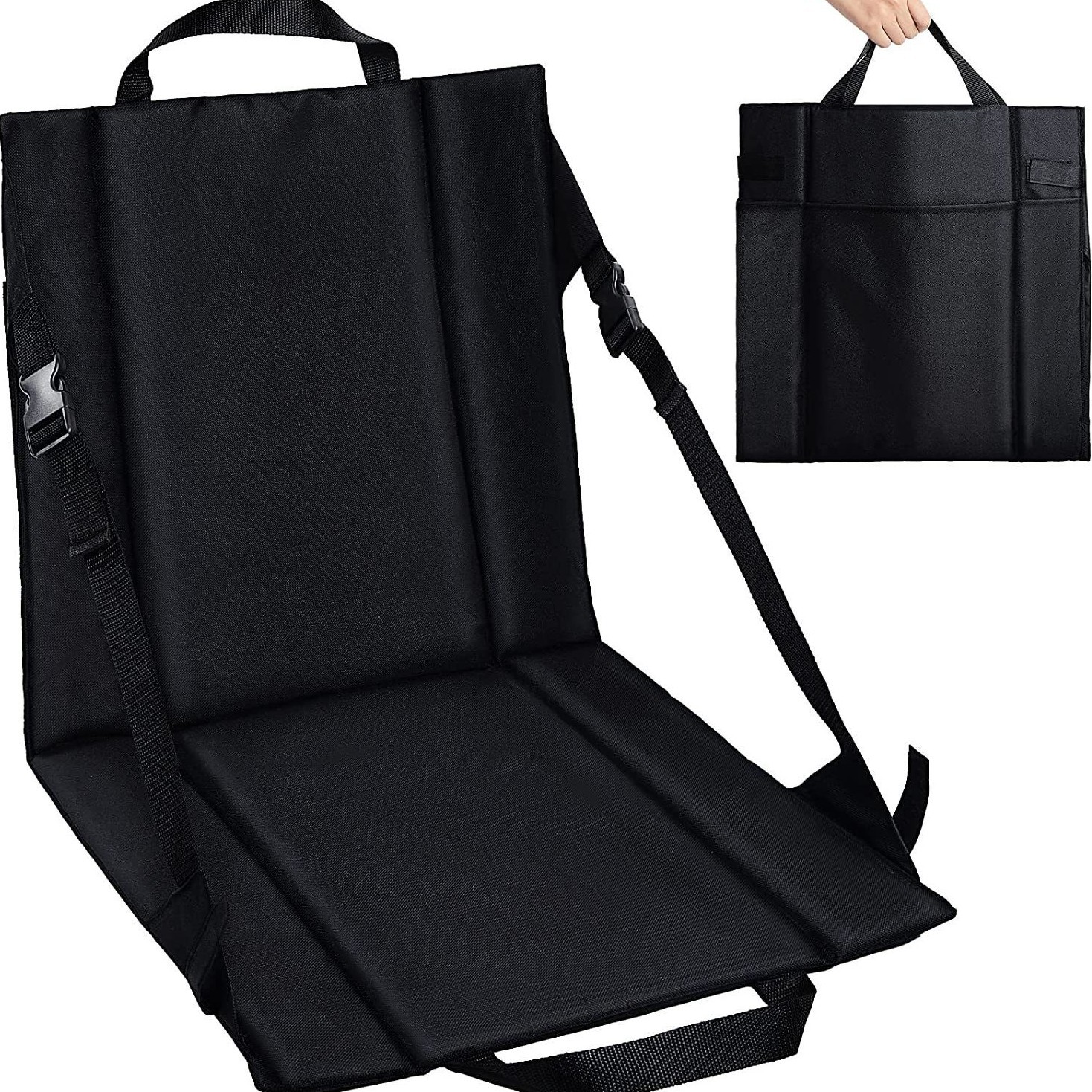 Manufacturer's Ready-Made Portable Folding Stadium Seats with Back Support Folding Stadium Seats