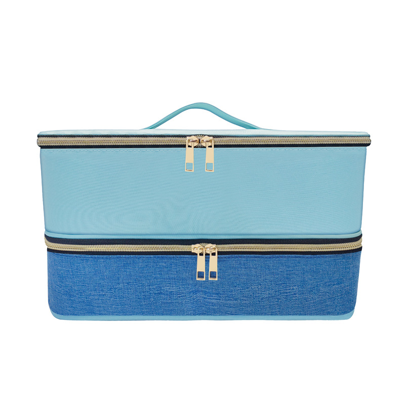 High-End Beauty Salon Makeup Storage Bag with Logo, Layered Nail Art Bag with Shockproof and Thickened Design, Exclusively for Physical Stores
