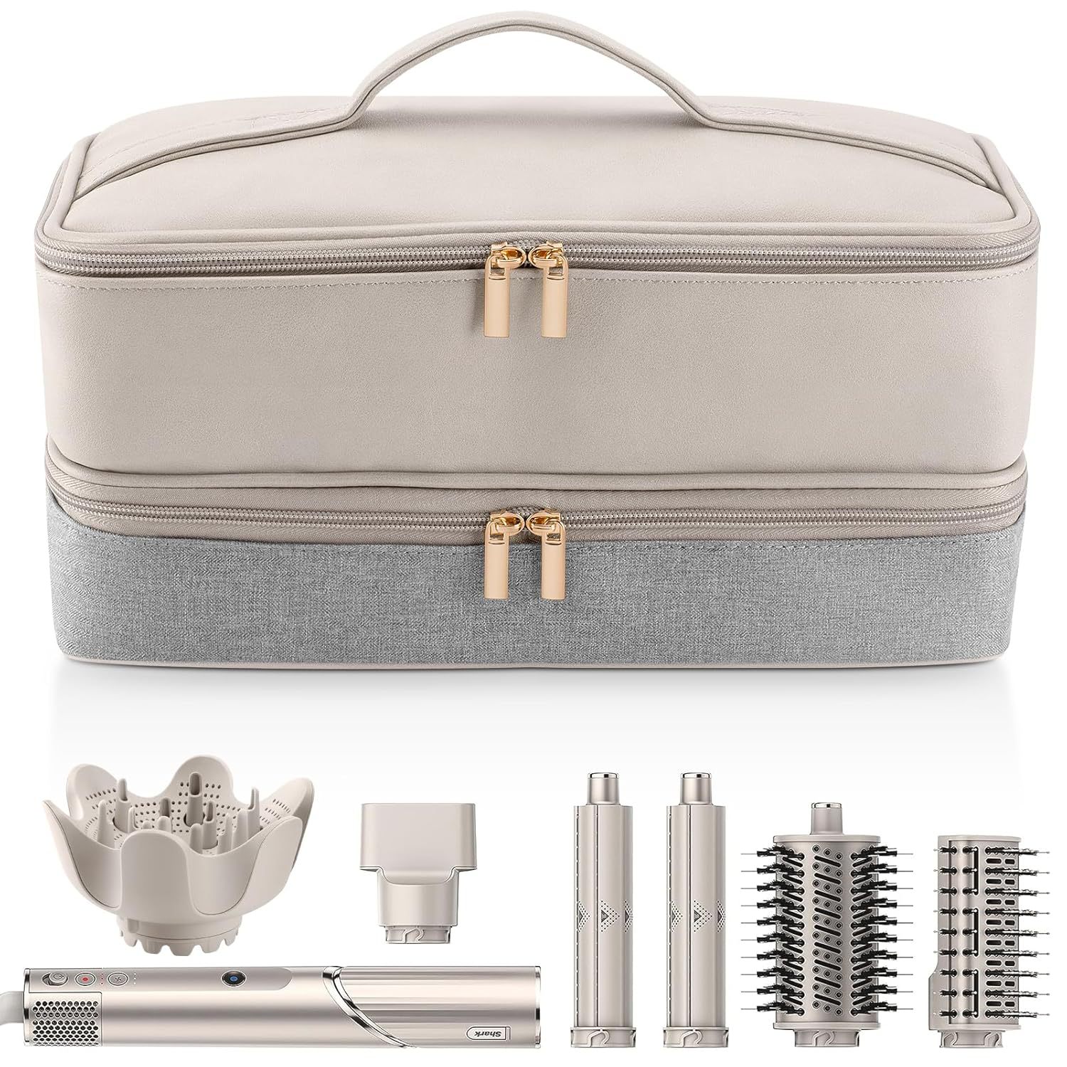 High-End Beauty Salon Makeup Storage Bag with Logo, Layered Nail Art Bag with Shockproof and Thickened Design, Exclusively for Physical Stores