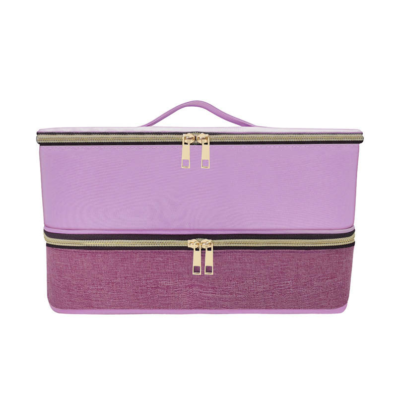 High-End Beauty Salon Makeup Storage Bag with Logo, Layered Nail Art Bag with Shockproof and Thickened Design, Exclusively for Physical Stores